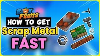 How To Get Scrap Metal FAST in Blox Fruits | Best Farming Spot Guide