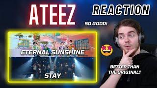 ATEEZ 'Eternal Sunshine' M/V + The Kid LAROI x Justin Bieber 'Stay' Cover Performance | REACTION