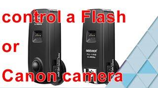 Neewer FC-16 3-IN-1 2.4GHz Wireless Flash Trigger Remote