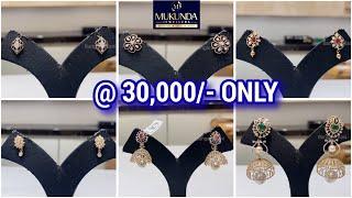 Best Budget-Friendly Diamond Earrings Collection | VVS1 EF type | Mukunda Jewellers