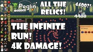 The Infinite run! | Peglin Modded