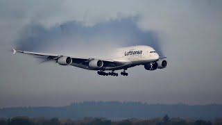 A380 Creates Exploding Condensation