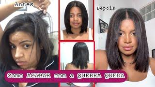 COMO PARAR A QUEBRA/QUEDA- COISAS QUE FAZEM SEU CABELO QUEBRAR e VOCÊ NÃO SABE🫠 PARE HOJE!