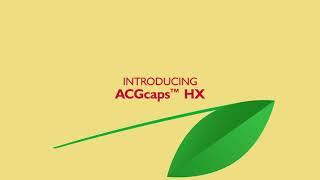 Introducing ACGcaps HX from our range of vegetarian capsules