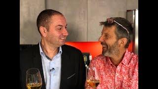 Pascal Leonetti reçoit Albert Seltz pour un Sylvaner 2001 hors normes