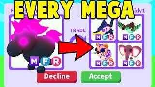 Trading for EVERY MEGA SUNSHINE PET in Adopt Me!