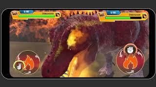 Tyrannosaurus Rex's Volcano Burst (Dinosaur Kingdom - Development Footage)