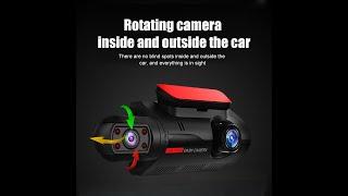 Car DVR Camera Dual Record Hidden Video 1080P Night Vision