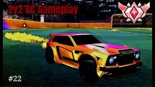 ROCKET LEAGUE Grand Champion 2v2 Gameplay GC1 1500+ MMR || #22