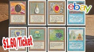 $1.60/LOTTERY TICKET POWER 9 MTG eBay Repack