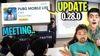 PUBG LITE MEETING | PUBG Lite 0.28.0 New Update | Pubg Lite New Update Today | Pubg Lite Update