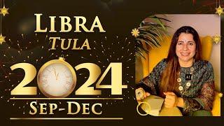  2024 Sep - Dec 2024 Libra (Tula) Horoscope | तुला राशि सितंबर - दिसंबर 2024 राशिफल | Tarot Reading