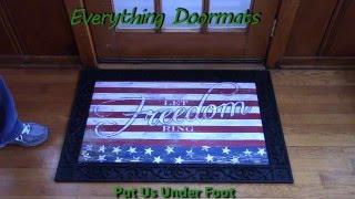 Let Freedom Ring MatMate Doormat - 18 x 30