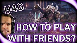 Monster Hunter World - How to Play with Friends in Expeditions?