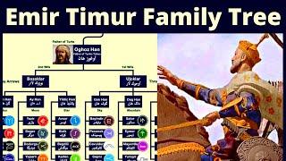 Emir Timur Family Tree | Hazrat Adam to Timur