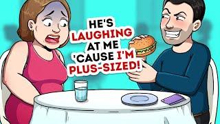 My boyfriend thinks I'm a laughing stock because I'm fat | Animated cartoon