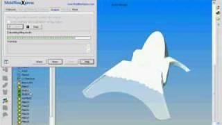MoldFlowXpress demo in SolidWorks aiding injection Molding