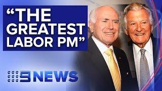 John Howard shares his memories of Bob Hawke | Nine News Australia