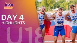 Day 4 Highlights | European Athletics U18 Championships | Banska Bystrica 2024