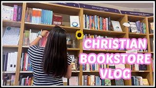 CHRISTIAN Bookshop Vlog and BOOK HAUL | Thrifting | Shopping