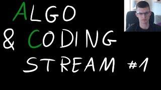 AtCoder Easy | Algo & Coding Stream #1