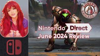 Nintendo Direct June 2024 - Recap and Review - What I liked!