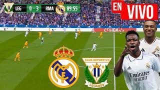  REAL MADRID VS LEGANES PARTIDO EN VIVO / LIGA ESPAÑOLA - JUEGA MBAPPE FULL MATCH