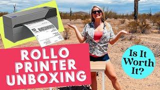 Rollo Printer Unboxing and Setup for Amazon Sellers: Is it worth it?