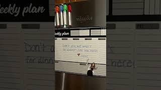 The Magnetic Meal Planner: Communicate without Communicating