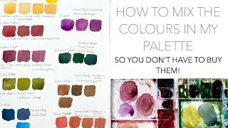 How To Mix Specific Paint Colours (So You Don't Have To Buy Them!)