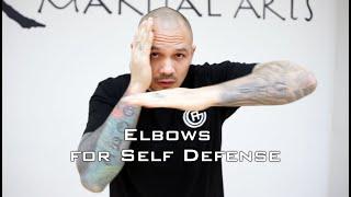 Using Elbows for Self Defense Against a Close Range Attack