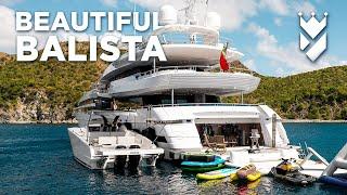 A Day on board Charter Super Yacht "BALISTA"
