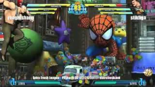 EFL Payback 3D - Marvel vs Capcom 3 Winners Finals - yangfushang vs stikfiga