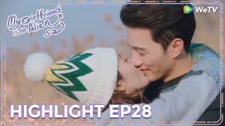 Highlight | They kissed sweetly! So Lovely~  | My Girlfriend is an Alien S2 | WeTV | ENG SUB