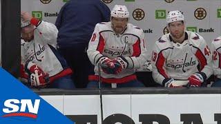 Alex Ovechkin Smashes Stick & Shouts At Ilya Samsonov After OT Goal