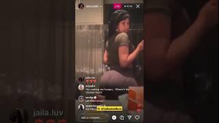 Cardi B Twerks  To New Song On Instagram Live. #CardiB #Twerk #instagram #Live #music