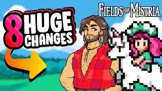 Fields of Mistria Update brings INSANE Changes! (Major Update #1)