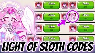 NEW LIGHT OF SLOTH CODES? 