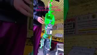 Fully Automatic Seed sowing machine. B NAIK UPRISING AGRO INDUSTRY PVT.LTD. Made in Kashmir product