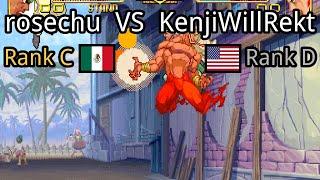 JoJo's Bizarre Adventure: Heritage for the Future: rosechu (MX, Rank C)  vs KenjiWillRekt (US, Rank