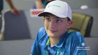 Levine Children's Patient Gets Behind-the-Scenes Experience at the Wells Fargo Championship