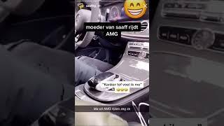 Saaff zijn moeder scheldt in AMG: “K*nker tof?!!