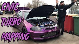 EXORACING WIDEBODY TURBO CIVIC MAPPING DAY