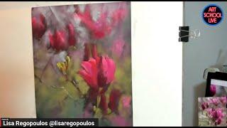 Building Backgrounds in Your Paintings with Lisa Regopoulos