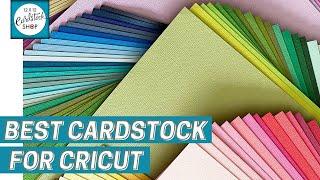 Best Cardstock for Cricut Cutting