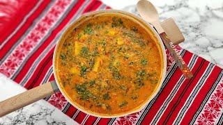 Mancare de linte cu cartofi ( reteta de post ) | Lentil And Potato Stew ( lent recipe )