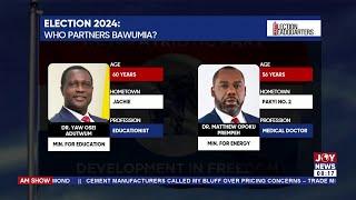 Election 2024: Dr. Bawumia presents Dr. Opoku Prempeh's name as NPP running mate