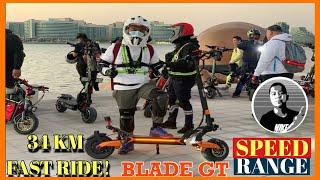 BLADE GT RANGE & SPEED TEST Part 1 | 34 km Fast Ride | James Angelo TV. Vlog 105