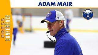 "We Throw A Lot At Them This Week" | Adam Mair On Sabres Development Camp | Buffalo Sabres