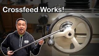 Replacement Leadscrew and Restore Crossfeed:  CINCINNATI Tool and Cutter Grinder Restoration Part 7